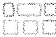 Vintage floral borders, an Object Graphic by Woters little shop (Thumbnail 9 of 9)