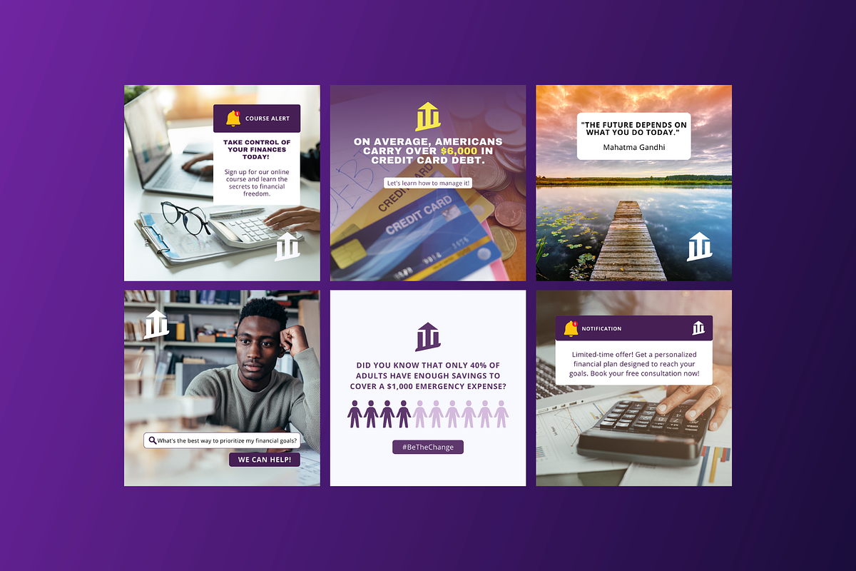 15 Finance Social Media Templates, a Social Media Template by Sincerely Media (Photo 7 of 9)
