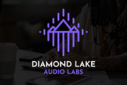 6 Mountain Audio Wave Logos, a Branding & Logo Template by Preyer Design (Thumbnail 4 of 7)