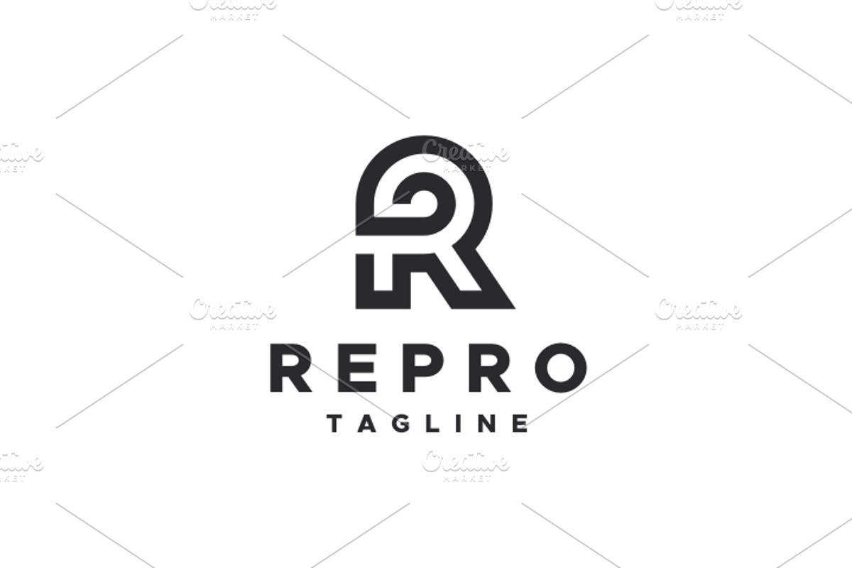 Repro - Letter R Logo, a Branding & Logo Template by yopie
