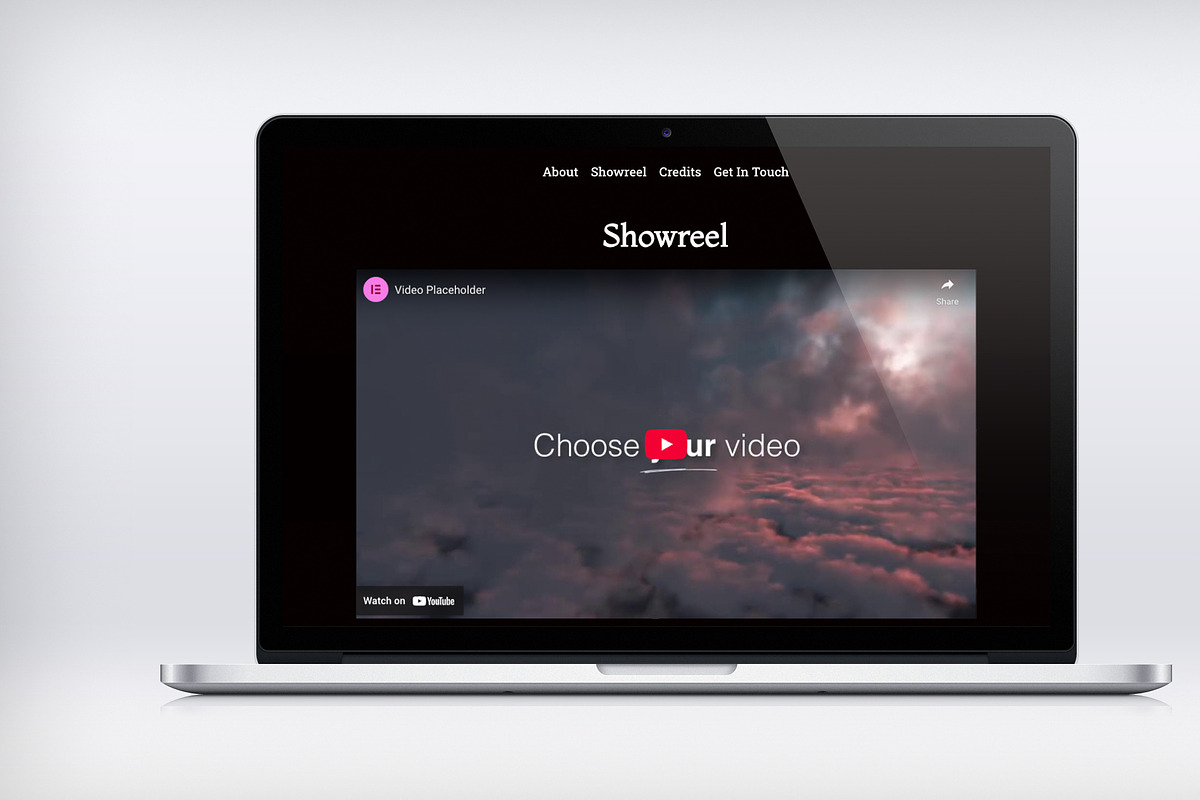 Website Template for WordPress preview 2