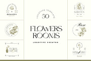 Flowers Room | Logo Creator, a Branding & Logo Template by Leleka.Store (Thumbnail 1 of 20)