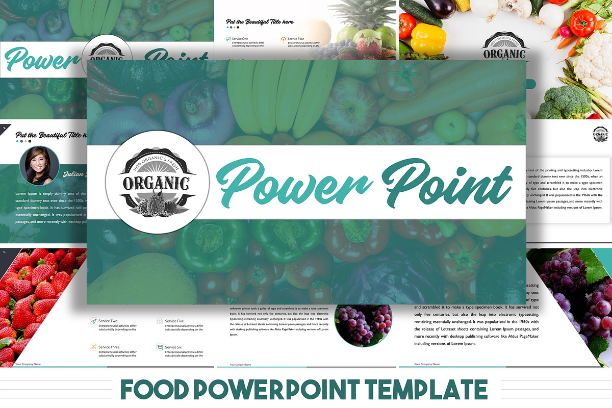 [PPTX] Food PowerPoint Presentation, a Presentation Template by litoondev (Photo 10 of 27)