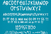 Quirky Hand-lettered Font, a Handwritten Font by Groovy Fonts by Mindy (Thumbnail 2 of 6)