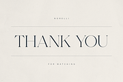 Norelli – A Modern Serif Typeface, a Serif Font by Only Fonts (Thumbnail 11 of 11)