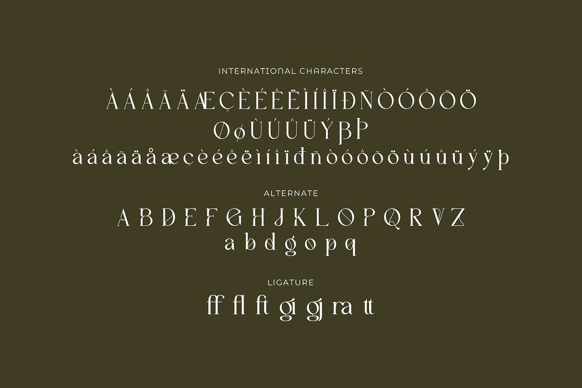 Quelgira - Serif Typeface Font, a Serif Font by Rishsketch (Photo 13 of 15)