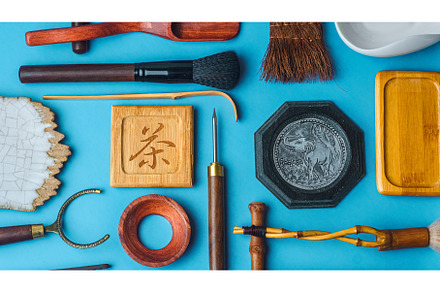 Artisan Tools and a Variety of, an Arts & Entertainment Photo by Media Whale Stock
