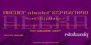 Alexander™, a Slab Serif Font by MINDCANDY (Thumbnail 1 of 6)