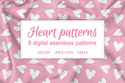 Valentine seamless patterns set, a Pattern Graphic by Swetsol (Thumbnail 1 of 7)