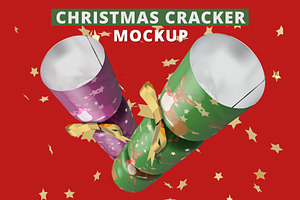 Christmas Cracker Mockup