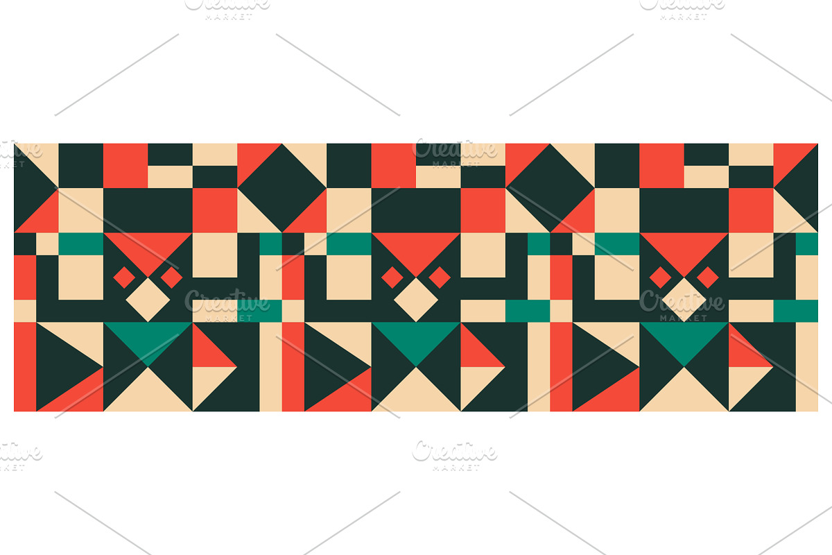 Abstract Geometric Seamless Patterns, a Pattern Graphic by Creative Backgrounds (Photo 3 of 4)