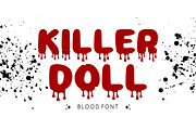 Scary Blood - Display Font, a Font by KiddoGlyphs Studio (Thumbnail 2 of 3)