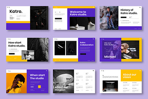Katro Business Keynote Template
