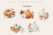 Fall illustration BOX - watercolor, a Seasonal Illustration by Youksy (Thumbnail 7 of 10)