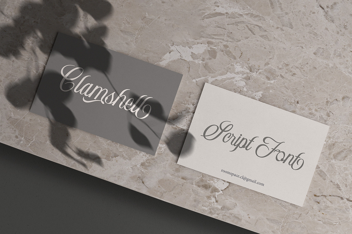 Clamshell - Modern Calligraphy, a Script Font by roomspace creative lab (Photo 11 of 15)