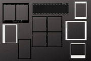 Polaroid frames | Film frame overlay, a Social Media Template by Presets store (Thumbnail 2 of 2)