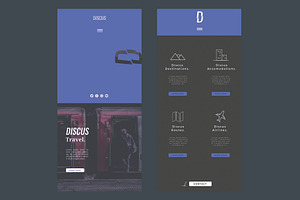 Minimal Knockout PSD Website