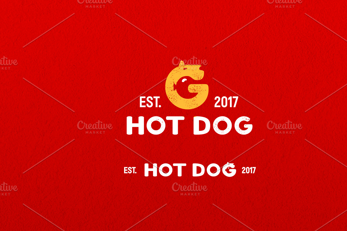 HotDog Logo, a Branding & Logo Template by OlgaKiseleva