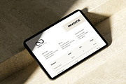 Invoice Template Download, Bill Form, a Print Template by BrushstrokeArtGB (Thumbnail 5 of 5)