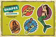 Old School Illustration Set, an Object Illustration by Vintage Voyage Supply (Thumbnail 6 of 14)