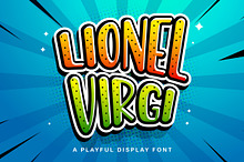 LIONEL VIRGI - Playful Display Font