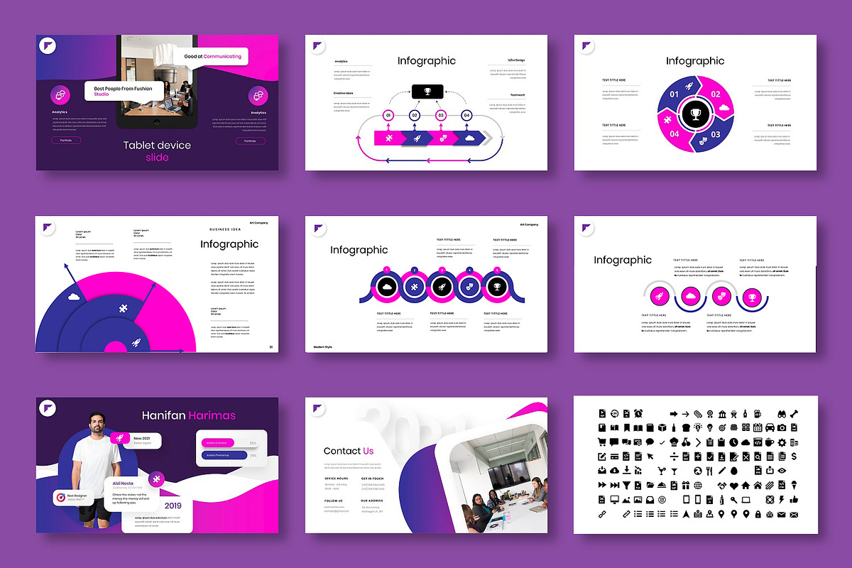 Fushion – Business Keynote Template, a Presentation Template by Dens Creative Studio (Photo 5 of 6)