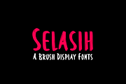 Selasih - Brushstroke Font, a Handwritten Font by Letterayu Studio (Thumbnail 1 of 6)