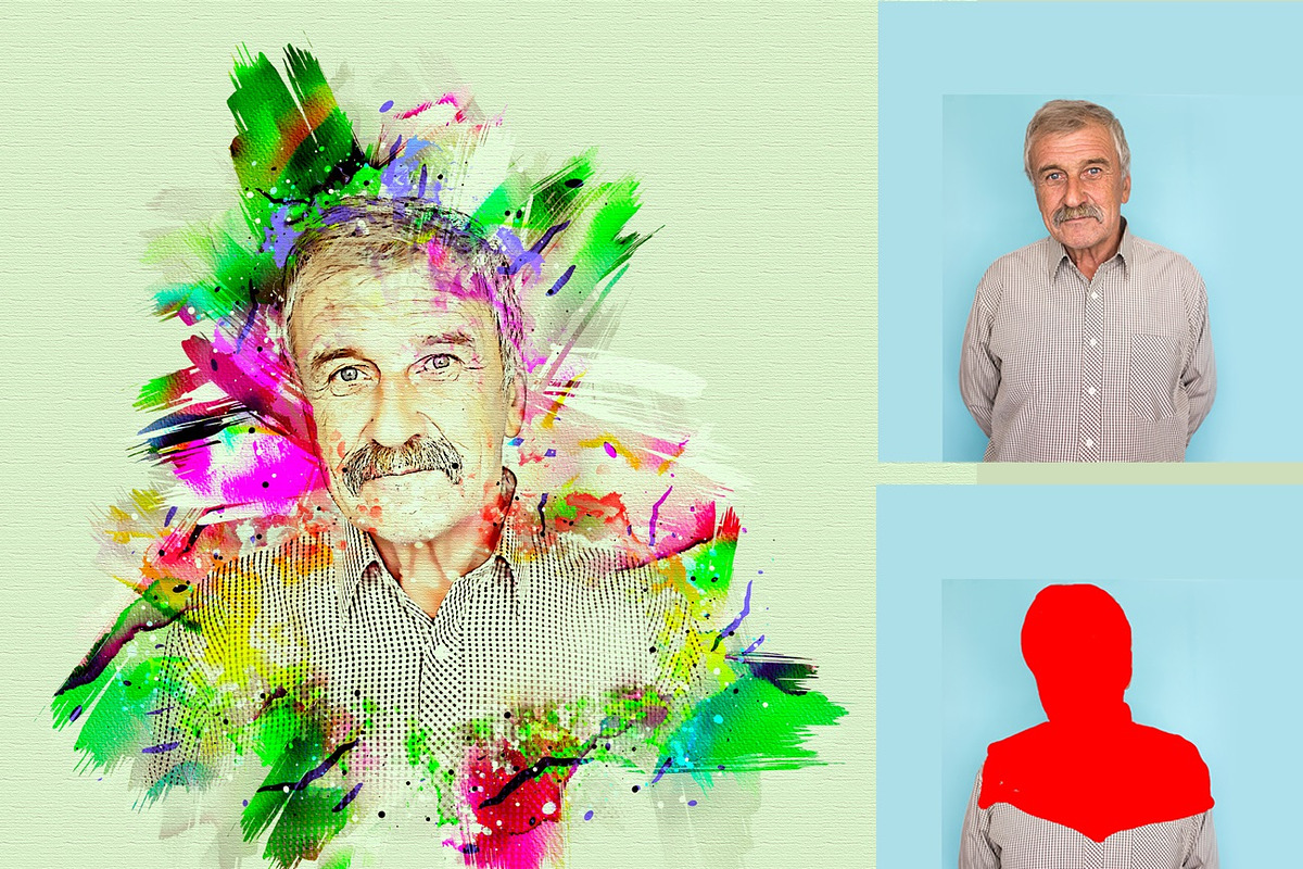 Paint Photoshop Action, an Action Add-On by MRI STUDIO (Photo 6 of 19)