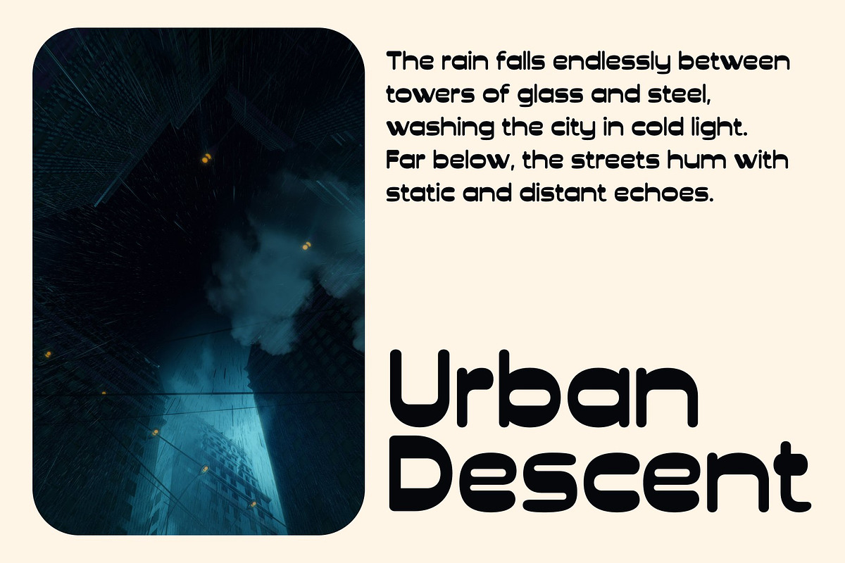 CS Climate – Reverse Contrast Font, a Sans Serif Font by Craft Supply Co. (Photo 7 of 8)