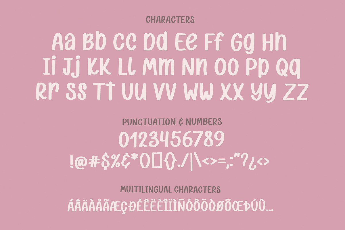 Candy Berry Mixed Notes Playful Font, a Handwritten Font by Mastilo Designs (Photo 3 of 7)