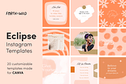 Feminine Boho Instagram Templates, a Social Media Template by Forth and Wild (Thumbnail 1 of 9)