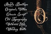 Black Forrest - Decorative Font, a Font by madeDeduk (Thumbnail 2 of 8)
