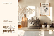 Dining & Kitchen | Frame Mockup Set, a Household Mockup by Brandear Design (Thumbnail 5 of 12)