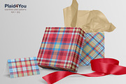 #117 Christmas Checkered Patterns, a Pattern Graphic by Plaid4You (Thumbnail 4 of 11)