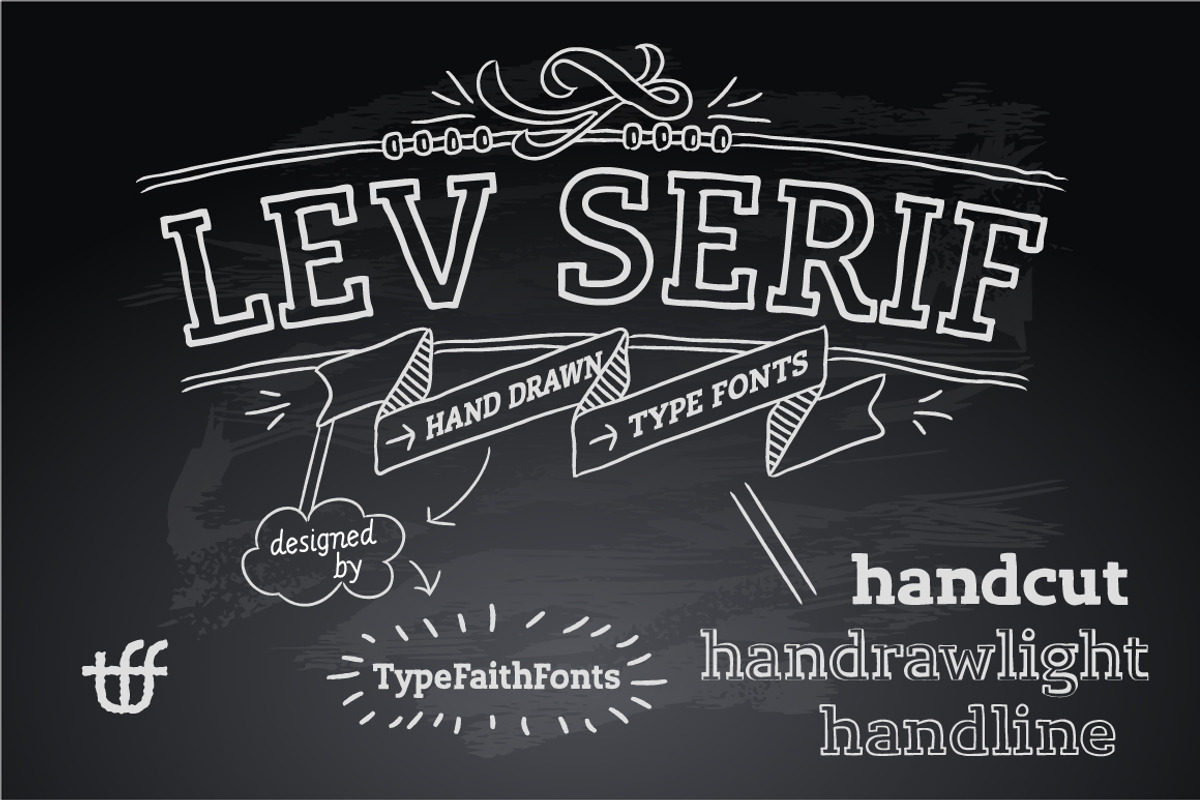Lev Serif Handdrawn