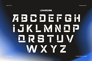 Hedrov - Bold Sports Display Font, a Sans Serif Font by Flawless And Co (Thumbnail 7 of 10)