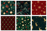 Classic Christmas Digital Paper, a Texture Graphic by Dream Creation (Thumbnail 4 of 6)