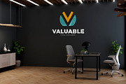 PSD Logo Mockup in Modern Office, a Product Mockup by Ayy (Thumbnail 13 of 24)