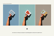 US A2 greeting card in hand mockup, a Merchandise Mockup by MCKP*ME (Thumbnail 3 of 5)
