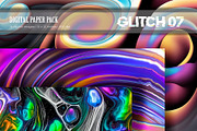 Glitch Psychedelic 07. Digital Paper, a Texture Illustration by KENO Mascots (Thumbnail 2 of 3)