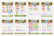 2027 Kids Math Logic & Puzzle Work, a Stationery Template by Designmela01 (Thumbnail 2 of 5)
