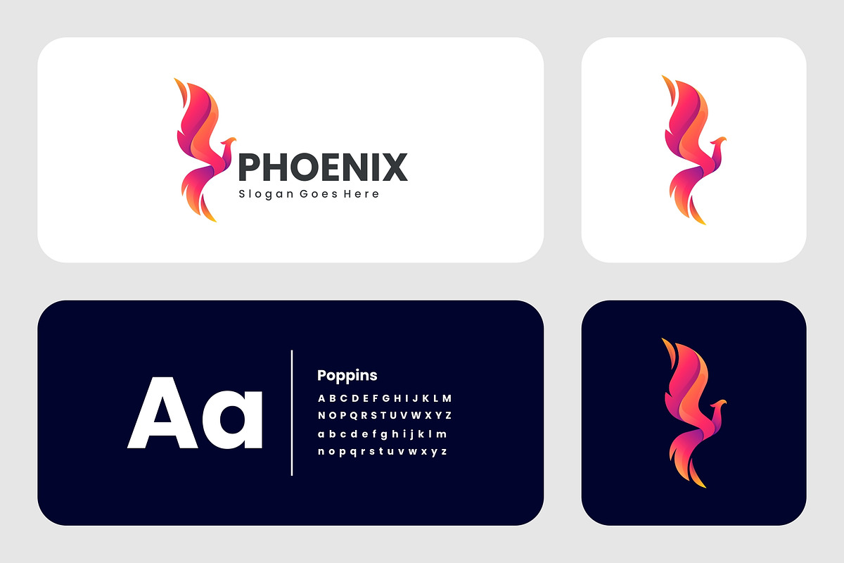 Gradient Modern Phoenix Logo Design, a Branding & Logo Template by Artnivora.Std (Photo 2 of 2)