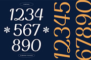 RIBBONS - Display Font, a Sans Serif Font by Artflorara (Thumbnail 8 of 12)