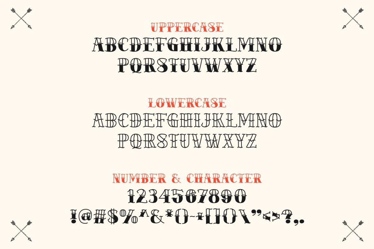 BRADWICK - Vintage Font, a Serif Font by tokokoo (Photo 2 of 11)