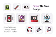 Computer Hardware Icons, a Duotone Icon by Brickclay (Thumbnail 3 of 9)