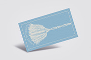 Cleaning Service Business Card, a Business Card Template by Kseniya-Omega (Thumbnail 2 of 5)