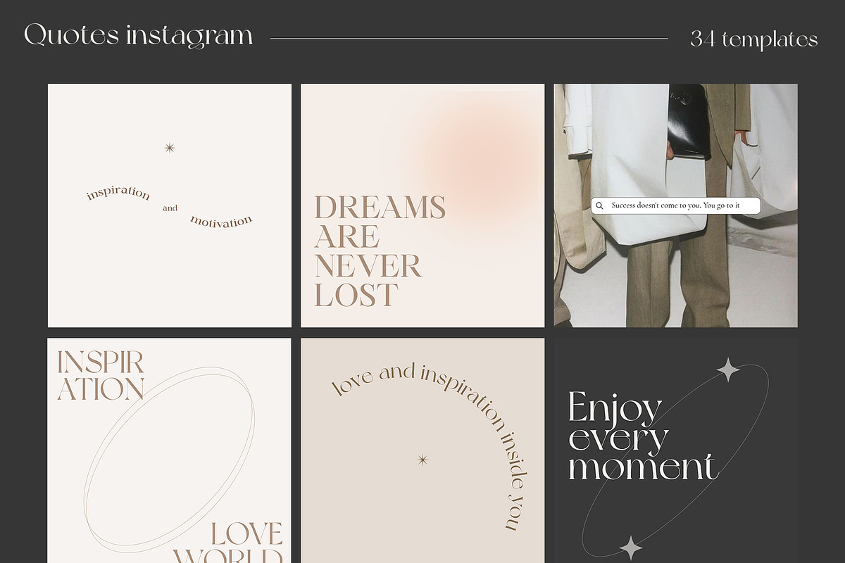 CANVA & PS / 160+ Aesthetic template, a Social Media Template by Simple có (Photo 5 of 19)