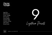 9 Cinematic Lightroom Presets, a Preset Add-On by ThemeTango (Thumbnail 9 of 10)