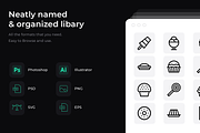 50 Sweets and candies icons, an Icon by Wencory (Thumbnail 1 of 2)
