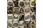 Herbalist Junk Journal Kit, a Seasonal Illustration by Nicole Branger Art (Thumbnail 7 of 14)